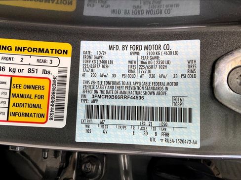 Certified 2024 Ford Bronco Sport Big Bend AWD/4WD image 31