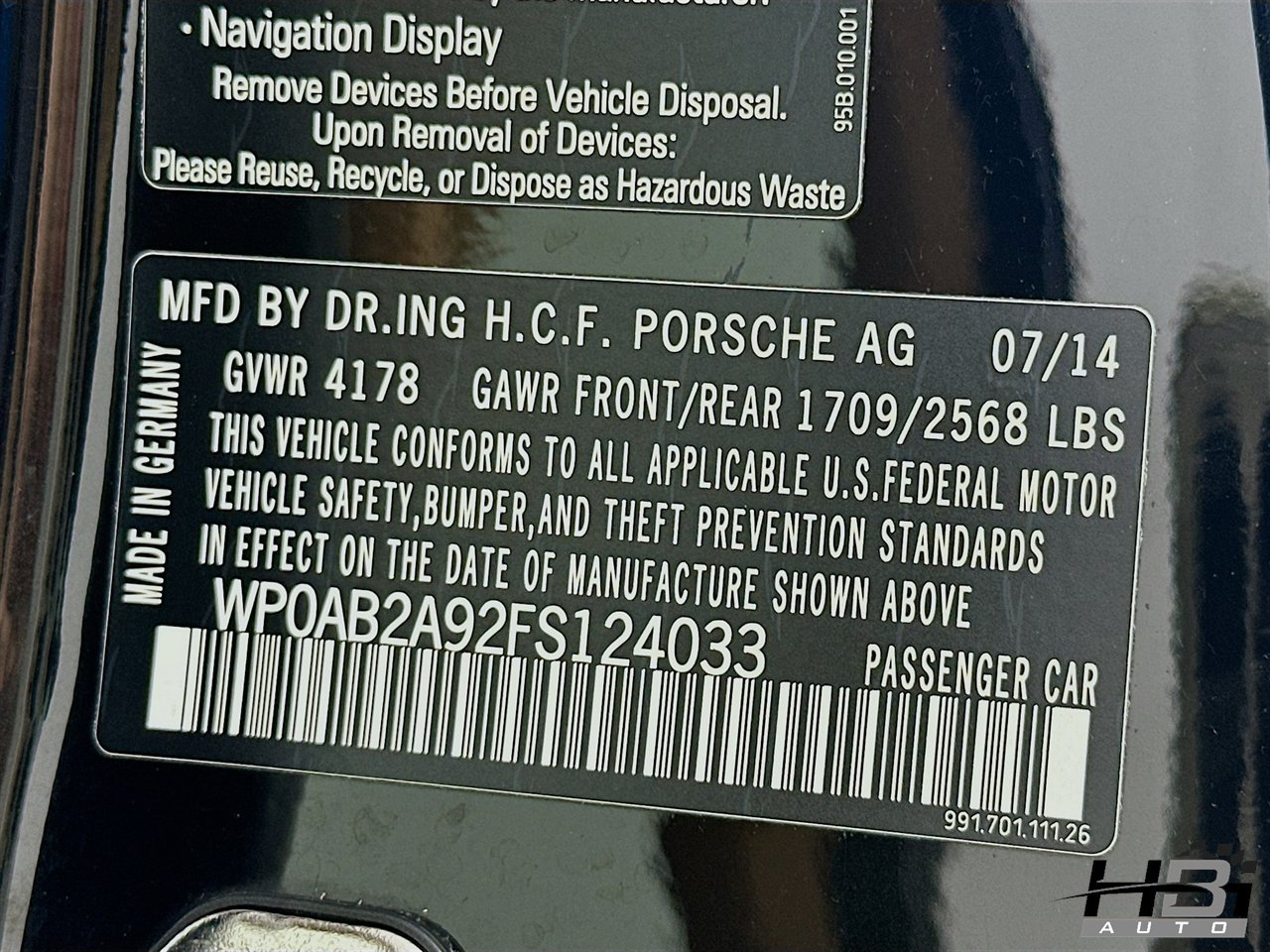 Used 2015 Porsche 911 Carrera 4S AWD/4WD image 17