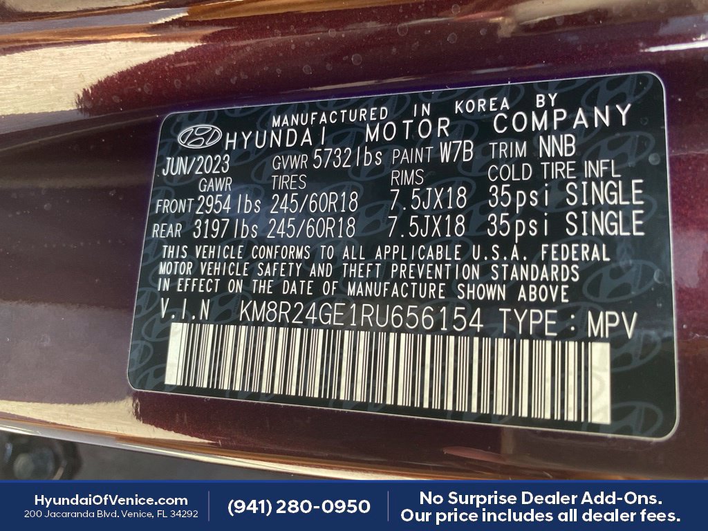Used 2024 Hyundai Palisade SEL FWD image 22