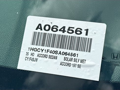 New 2025 Honda Accord SE image 26