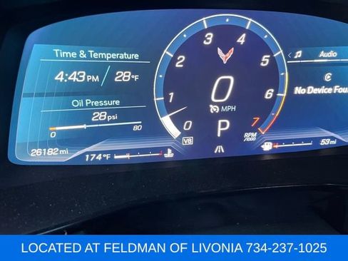 Used 2021 Chevrolet Corvette Stingray Coupe w/ Engine Appearance Package image 8