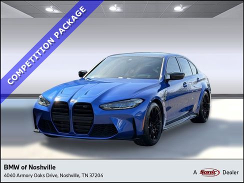 Used 2022 BMW M3 Competition w/ Executive Package AWD/4WD image 1