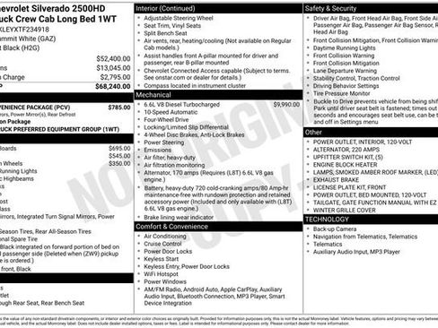 New 2026 Chevrolet Silverado 2500 W/T w/ WT Convenience Package image 27