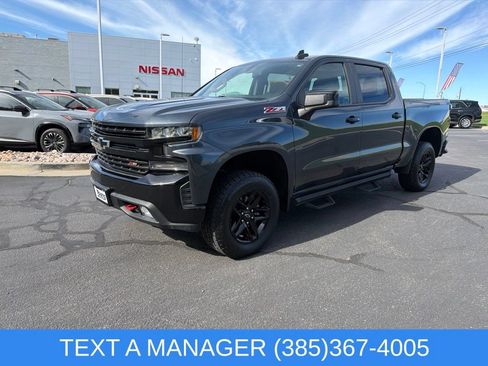 Used 2021 Chevrolet Silverado 1500 LT Trail Boss w/ Bed Protection Package AWD/4WD image 8