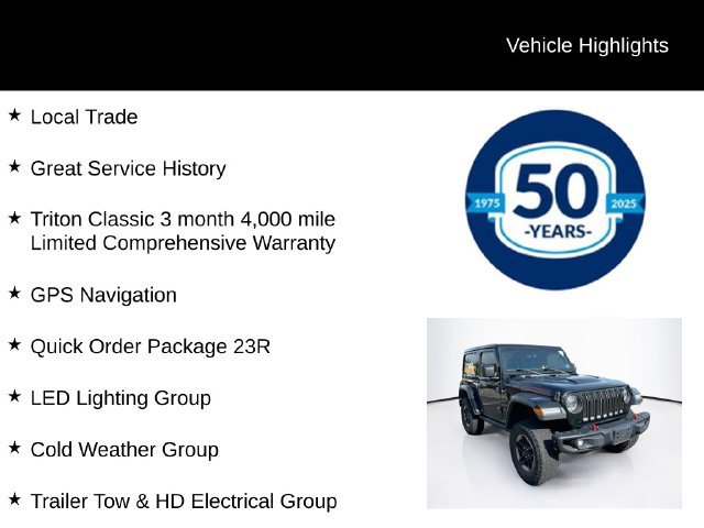 Used 2018 Jeep Wrangler Rubicon AWD/4WD image 6
