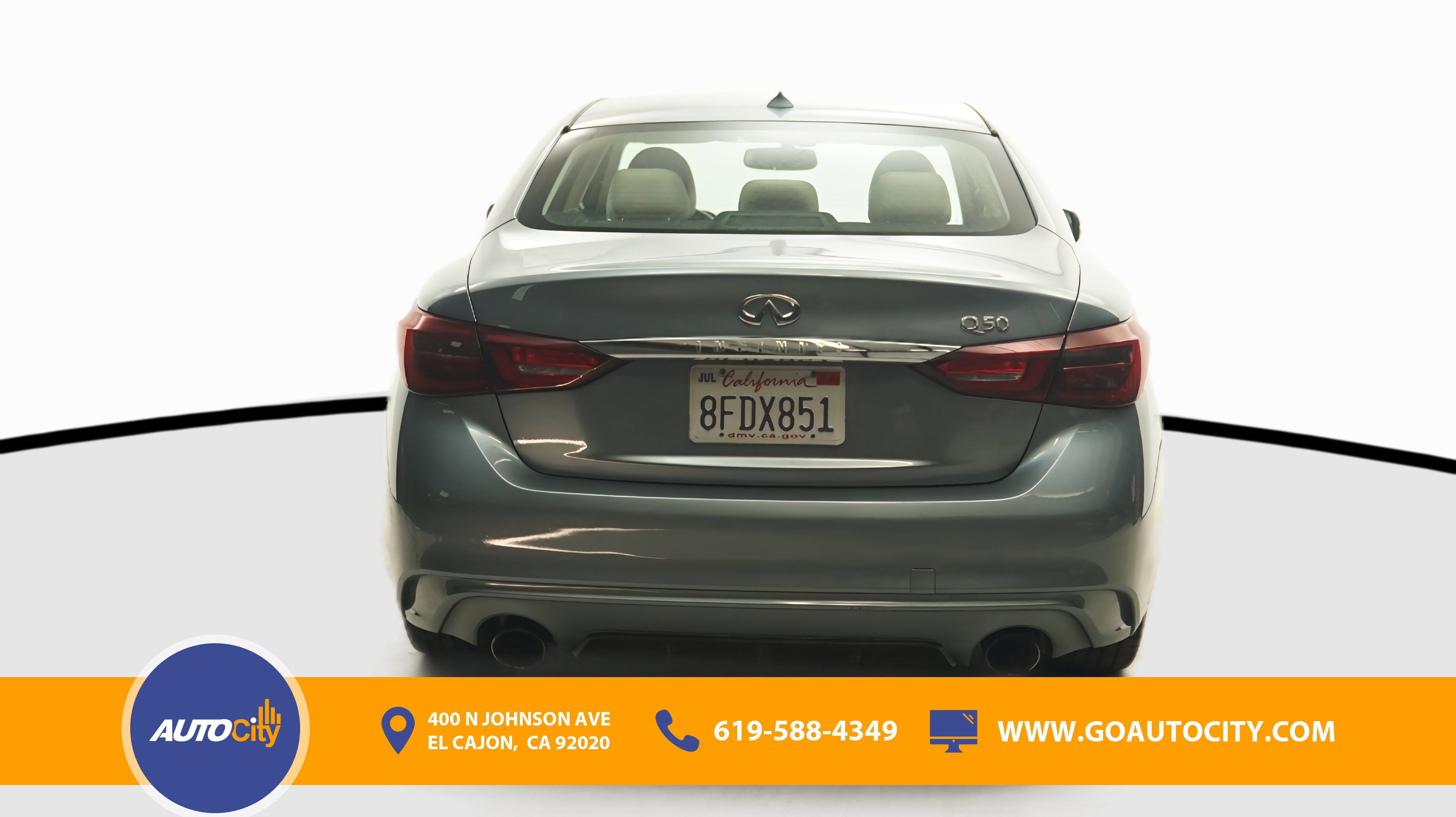 Used 2018 INFINITI Q50 Luxe w/ Cargo Package (L95) RWD image 12