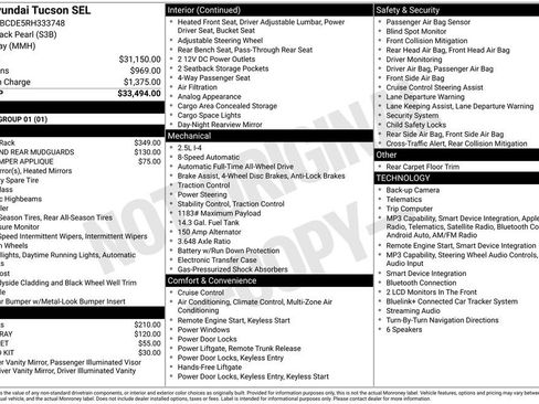 Used 2024 Hyundai Tucson SEL AWD/4WD image 5