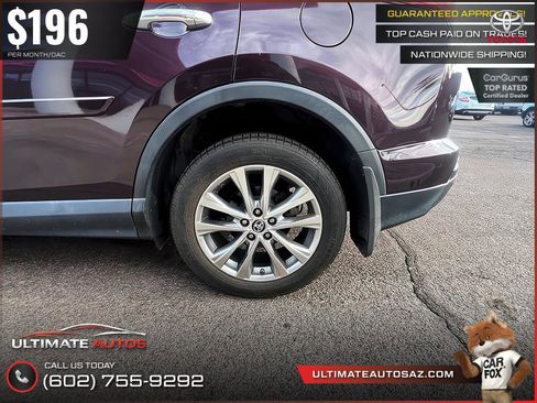 Used 2016 Toyota RAV4 Limited w/ Protection Package AWD/4WD image 23