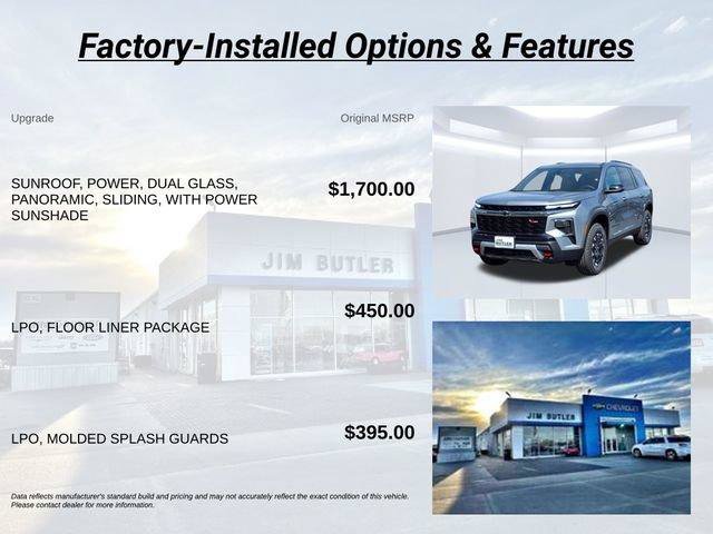 New 2027 Chevrolet Traverse Z71 w/ LPO, Floor Liner Package AWD/4WD image 7