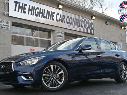 Used 2023 INFINITI Q50 Luxe w/ Cargo Package image 1