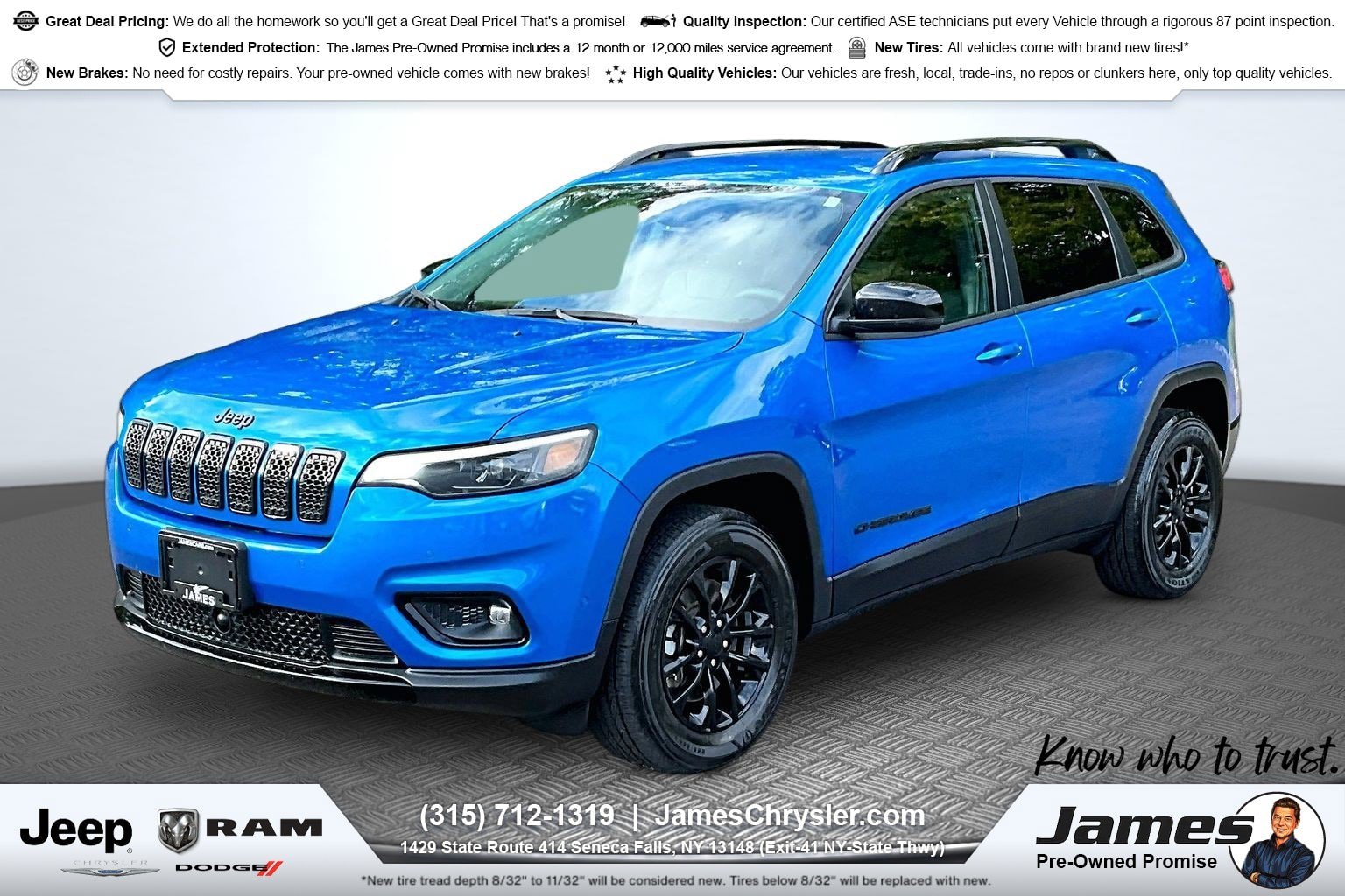 Used 2023 Jeep Cherokee Altitude Lux AWD/4WD image 1