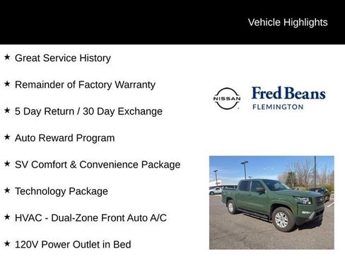 Used 2022 Nissan Frontier SV image 5