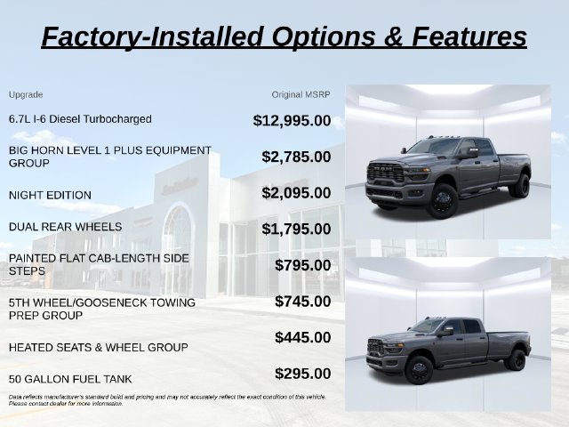 New 2026 RAM 3500 Big Horn AWD/4WD image 7