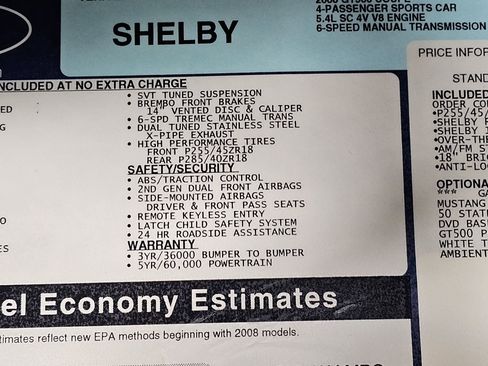 Used 2008 Ford Mustang Shelby GT500 image 20