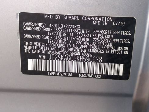 Used 2019 Subaru Forester Premium image 35