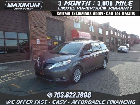 Used 2016 Toyota Sienna XLE w/ XLE Navigation Package FWD image 1