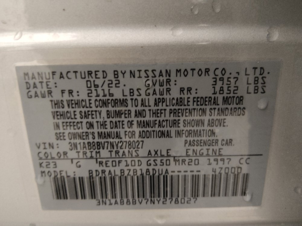 Used 2022 Nissan Sentra S FWD image 33
