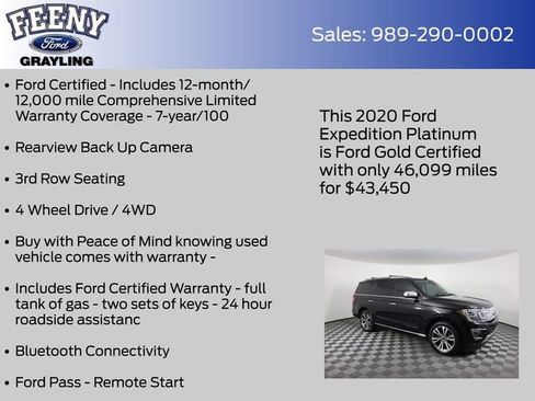 Certified 2020 Ford Expedition Platinum image 5