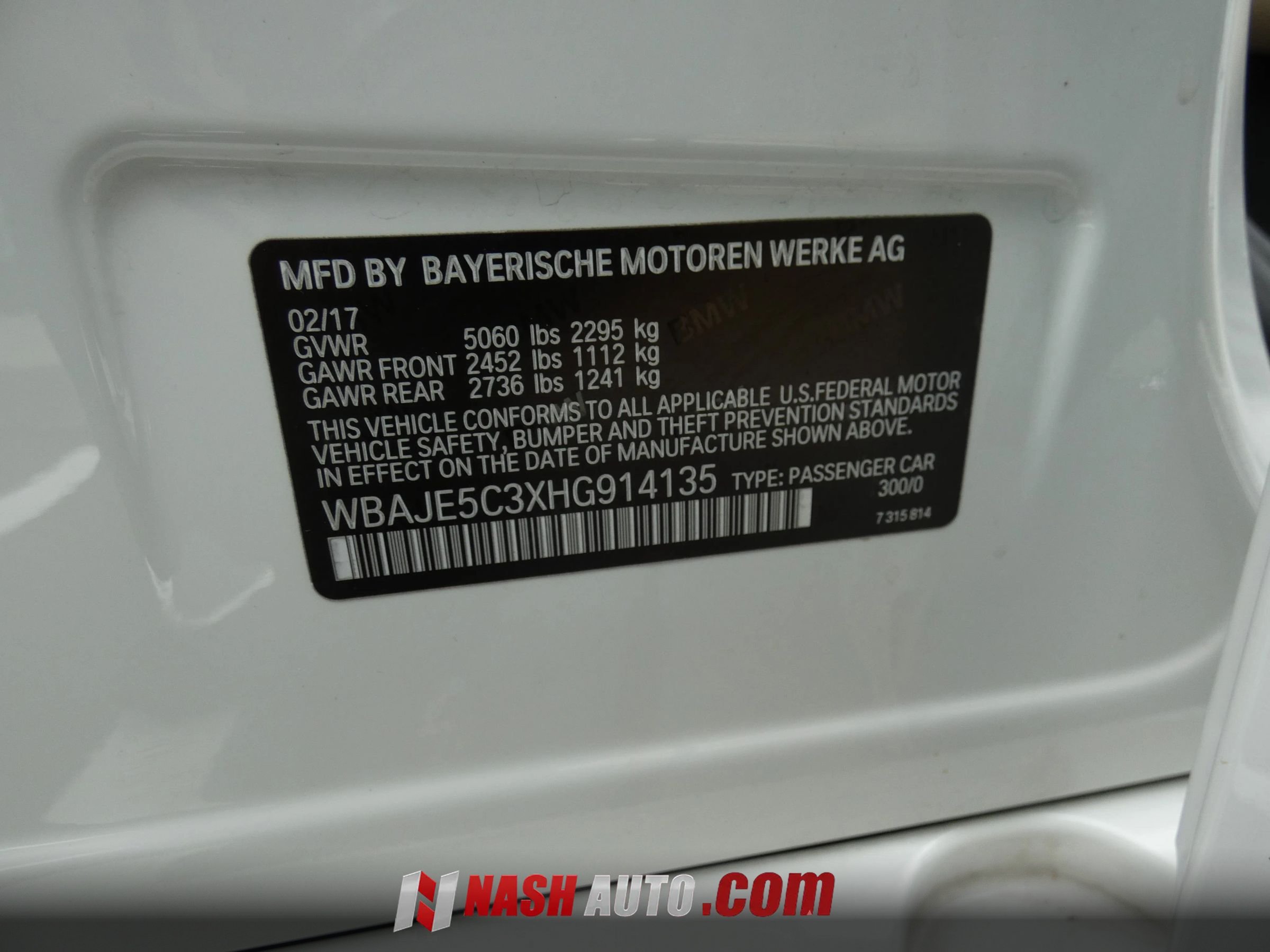 Used 2017 BMW 540i RWD image 91