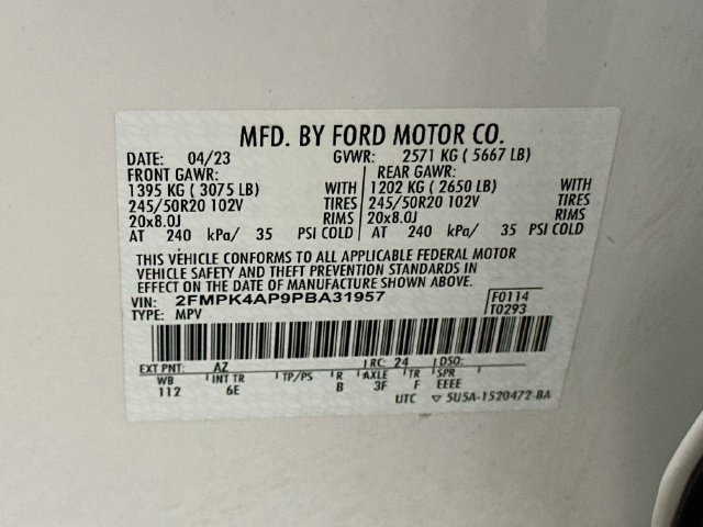 Used 2023 Ford Edge ST AWD/4WD image 27