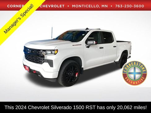 Used 2024 Chevrolet Silverado 1500 RST w/ Redline Edition AWD/4WD image 1
