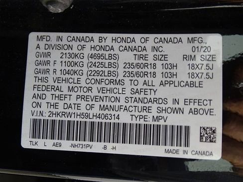 Used 2020 Honda CR-V EX image 19