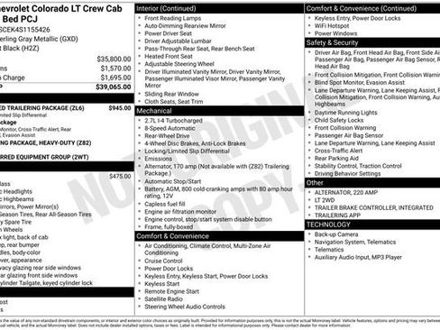 Used 2025 Chevrolet Colorado LT w/ Advanced Trailering Package image 12