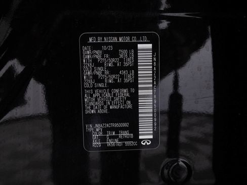 Used 2024 INFINITI QX80 Premium Select w/ Cargo Package AWD/4WD image 50