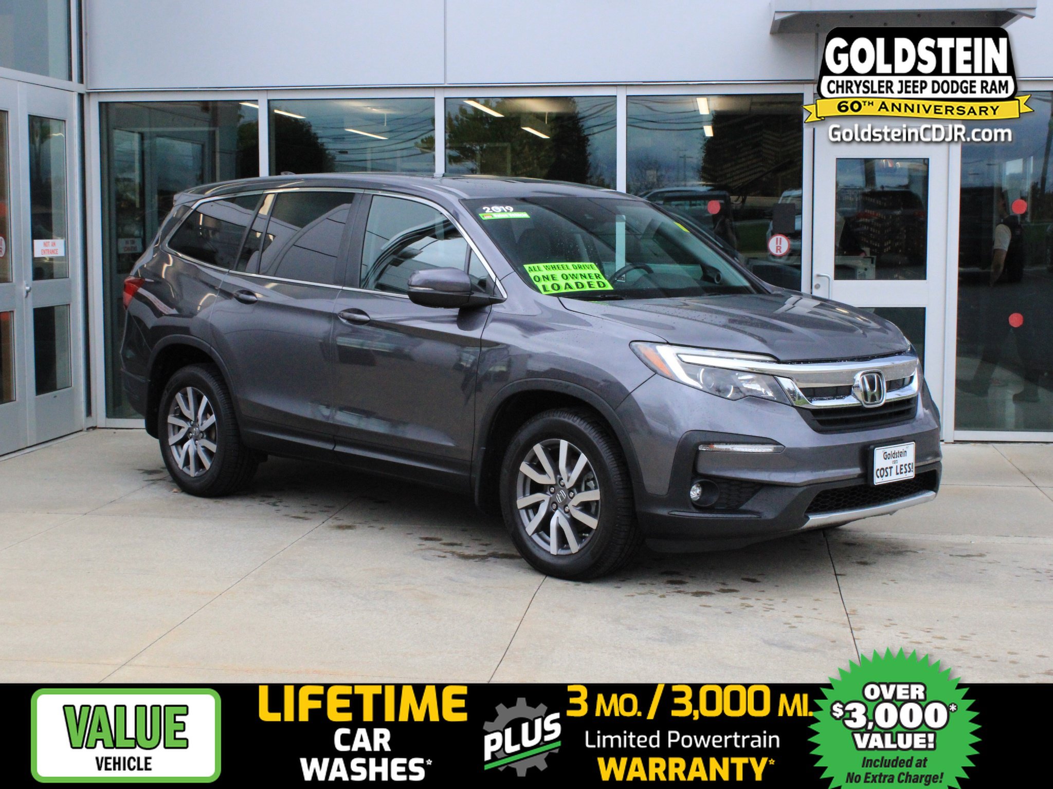 Used 2019 Honda Pilot EX-L image 1