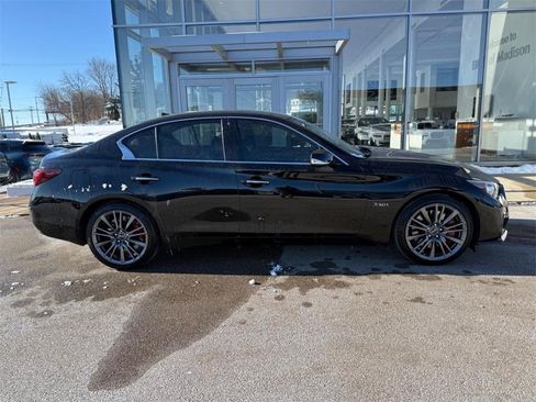 Used 2018 INFINITI Q50 Red Sport 400 w/ Proactive Package image 2