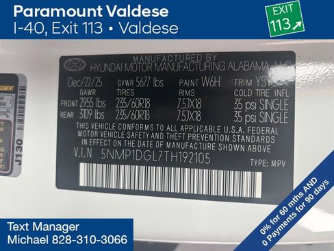 New 2026 Hyundai Santa Fe SE image 31