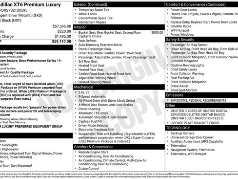 Used 2025 Cadillac XT6 Premium Luxury image 14