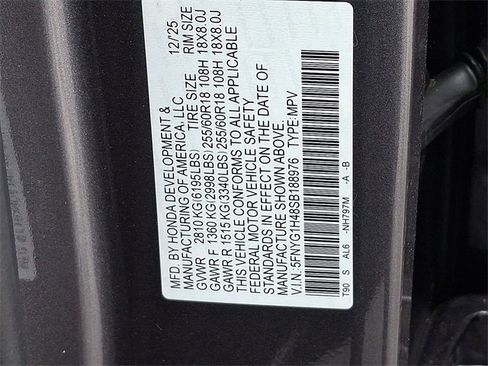 New 2025 Honda Pilot EX-L image 26