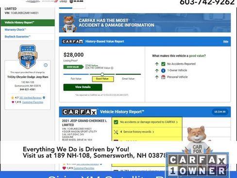 Used 2021 Jeep Grand Cherokee L Limited image 11