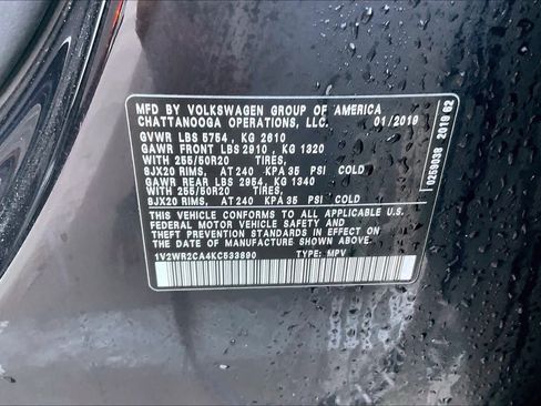 Used 2019 Volkswagen Atlas SE image 34