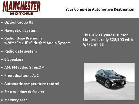 Used 2023 Hyundai Tucson Limited image 2