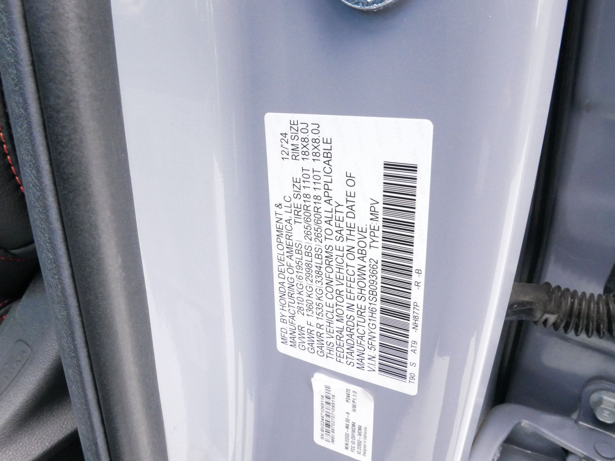 Certified 2025 Honda Pilot TrailSport image 35