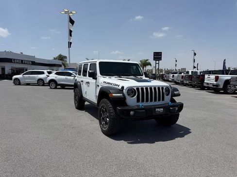 Used 2023 Jeep Wrangler Unlimited Rubicon 4xe w/ Steel Bumper Group AWD/4WD image 3