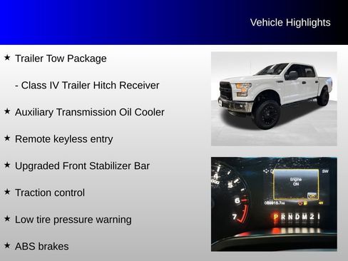 Used 2016 Ford F150 XLT w/ Trailer Tow Package image 8