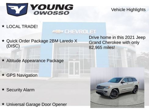 Used 2021 Jeep Grand Cherokee Laredo X AWD/4WD image 8