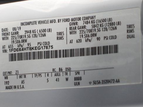 Used 2019 Ford F450 XL w/ XL Value Package image 45