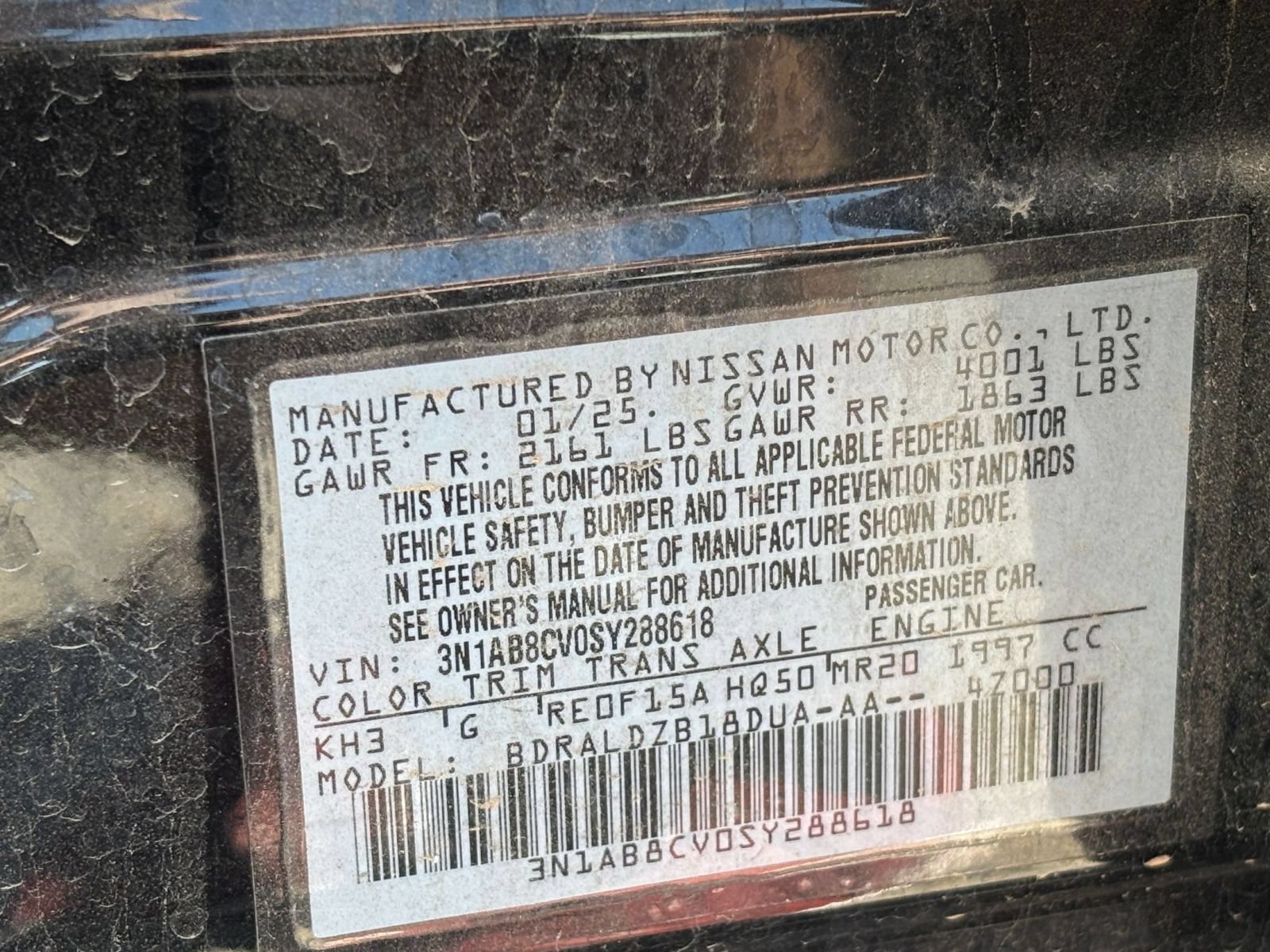 Used 2025 Nissan Sentra SV FWD image 26
