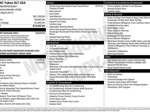 Used 2023 GMC Yukon SLT w/ SLT Luxury Package image 27