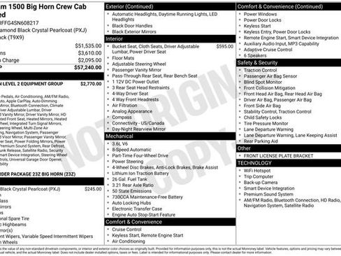 Used 2025 RAM 1500 Big Horn AWD/4WD image 41