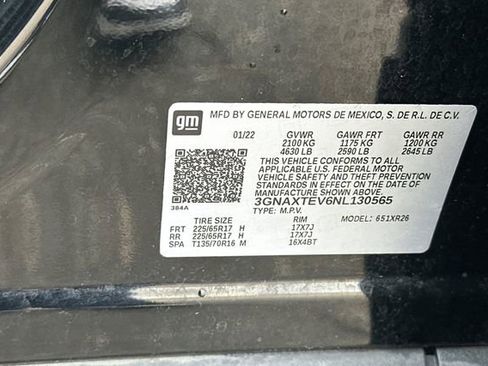Used 2022 Chevrolet Equinox LT w/ Driver Convenience Package AWD/4WD image 36