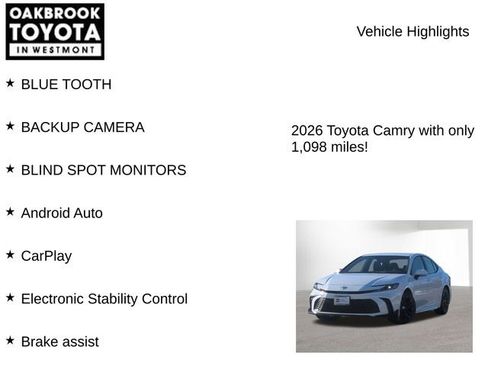 Certified 2026 Toyota Camry SE image 7