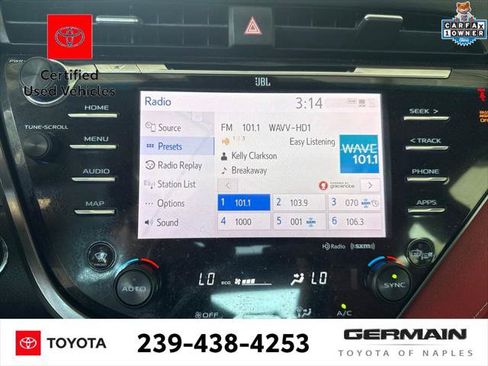Certified 2019 Toyota Camry XSE w/ Navigation Package FWD image 21