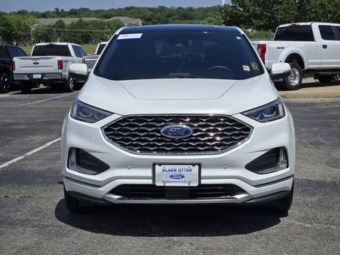 Certified 2022 Ford Edge Titanium w/ Equipment Group 301A AWD/4WD image 2