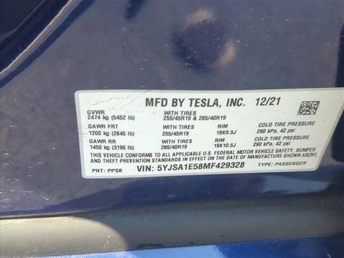 Used 2021 Tesla Model S Long Range AWD/4WD image 28