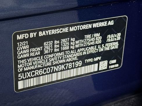 Used 2022 BMW X5 xDrive40i w/ Premium Package AWD/4WD image 17